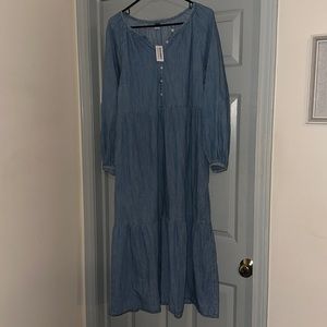 Maxi jean dress